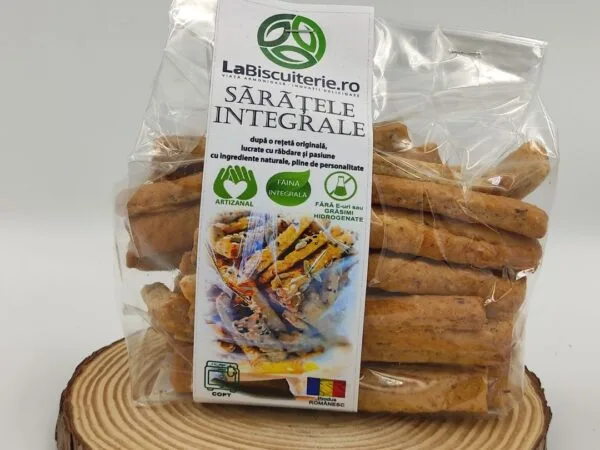 Saratele Integrale cu Unt si Chimen