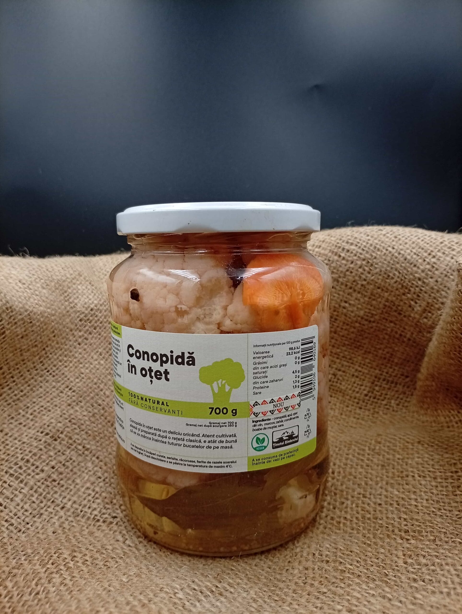 Conopidă în Oțet Conopidă în Oțet