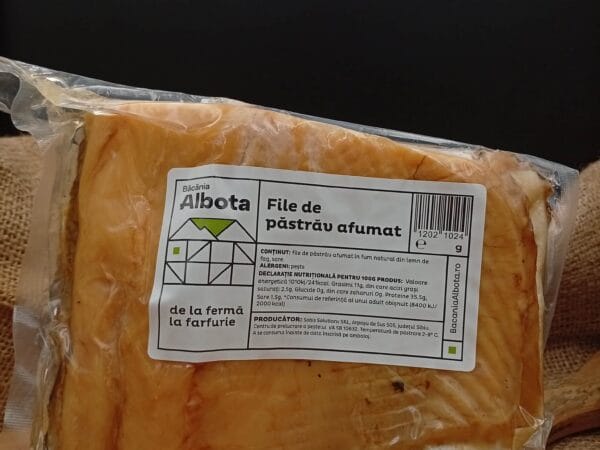 File de Păstrăv Afumat