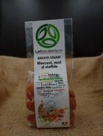 Biscuiți Vegani cu Morcovi, Nuci și Stafide