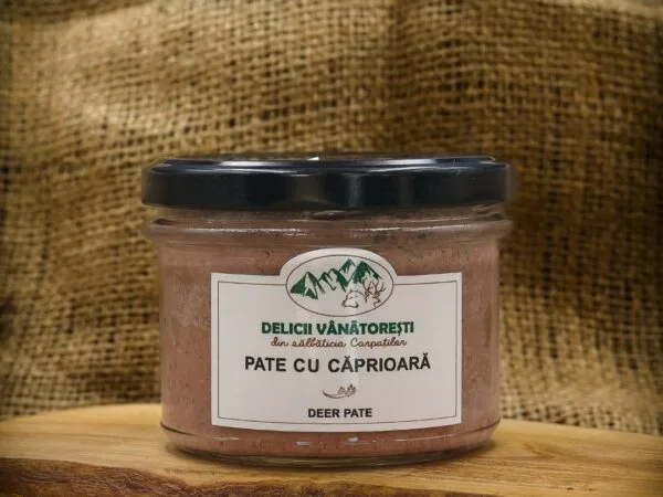 pate cu caprioara