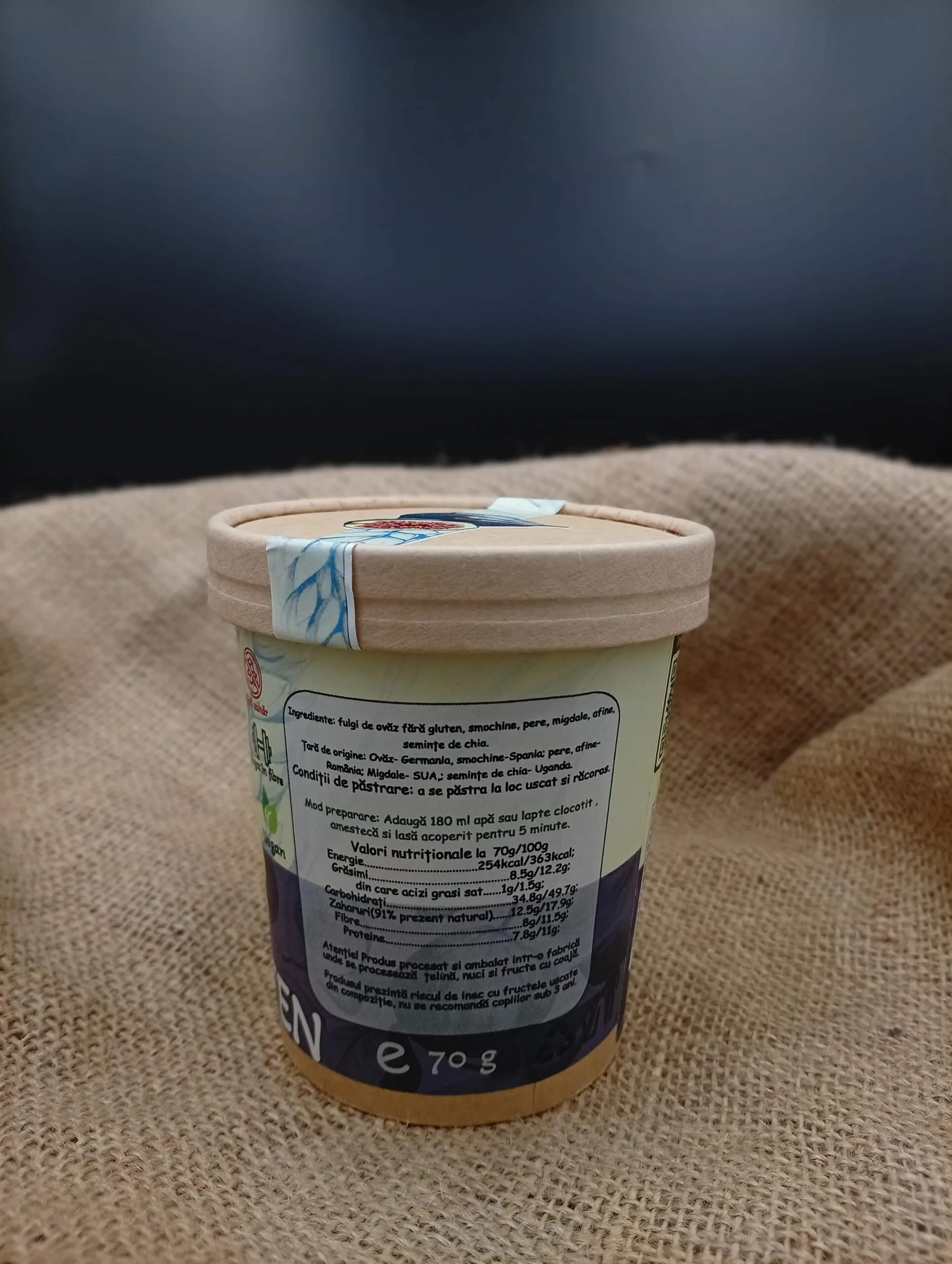 Mix de Ovăz Smochine și Pere | 70g - imagine 2