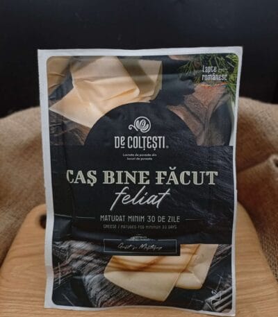Caș bine făcut feliat