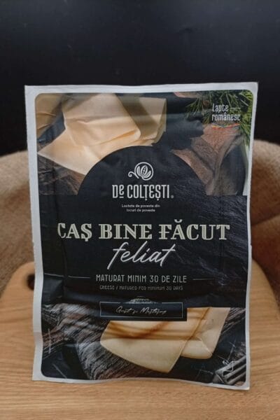Caș bine făcut feliat