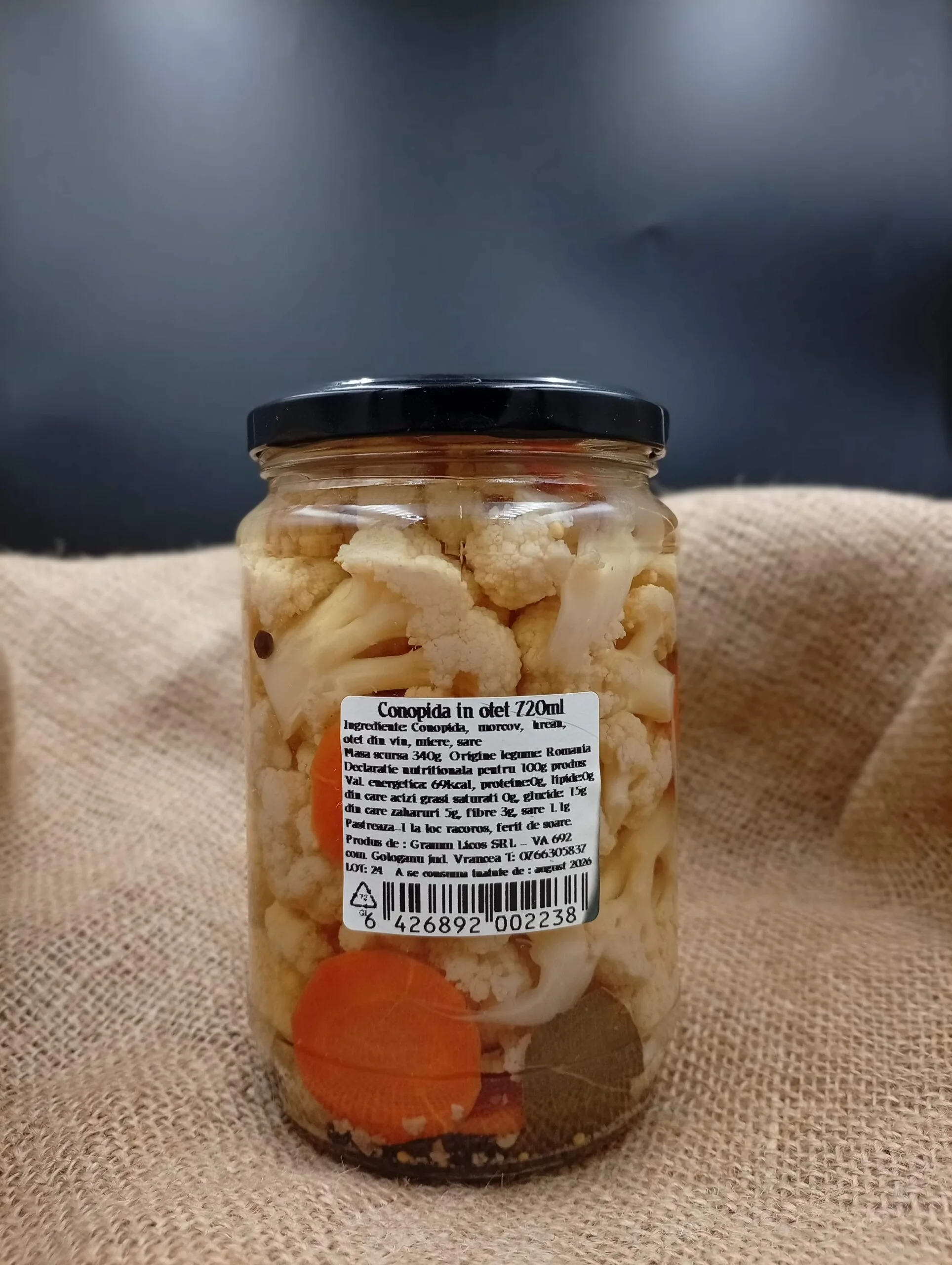 Conopidă în Oțet-720ml | Gramador - imagine 2