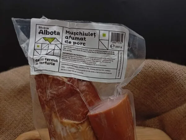Mușchiuleț de porc afumat
