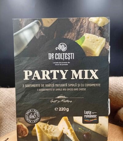party mix cu 3 sortimente de branza