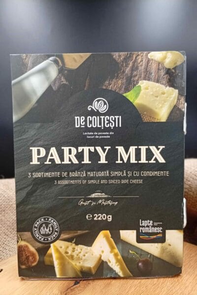 party mix cu 3 sortimente de branza