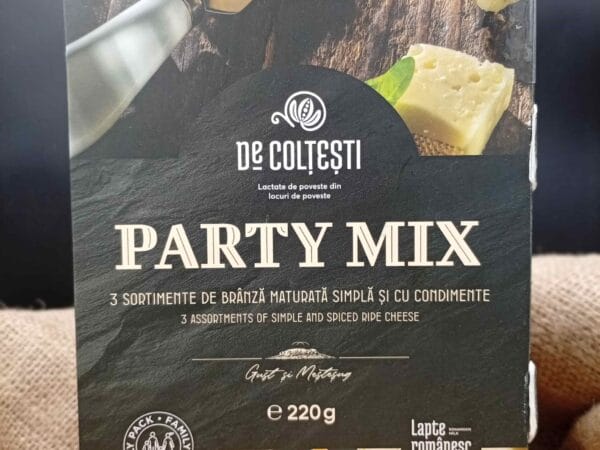 party mix cu 3 sortimente de branza