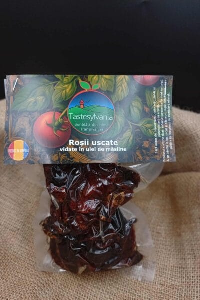rosii uscate in ulei de masline