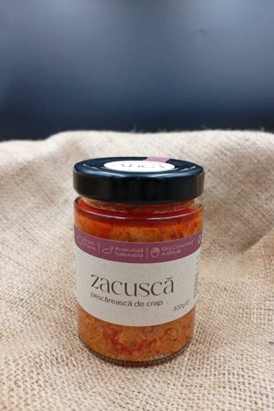 zacusca pescareasca de crap