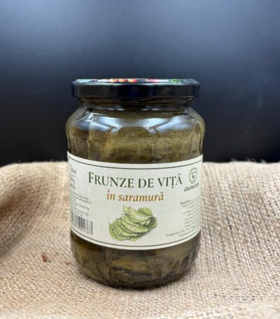 frunze de vita in saramura